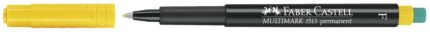 Marker Permanent Galben F Multimark Faber-Castell