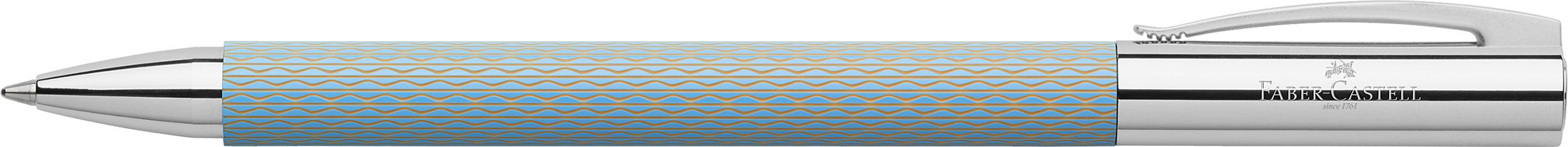 Twist ballpoint pen Ambition OpArt Sky Blue