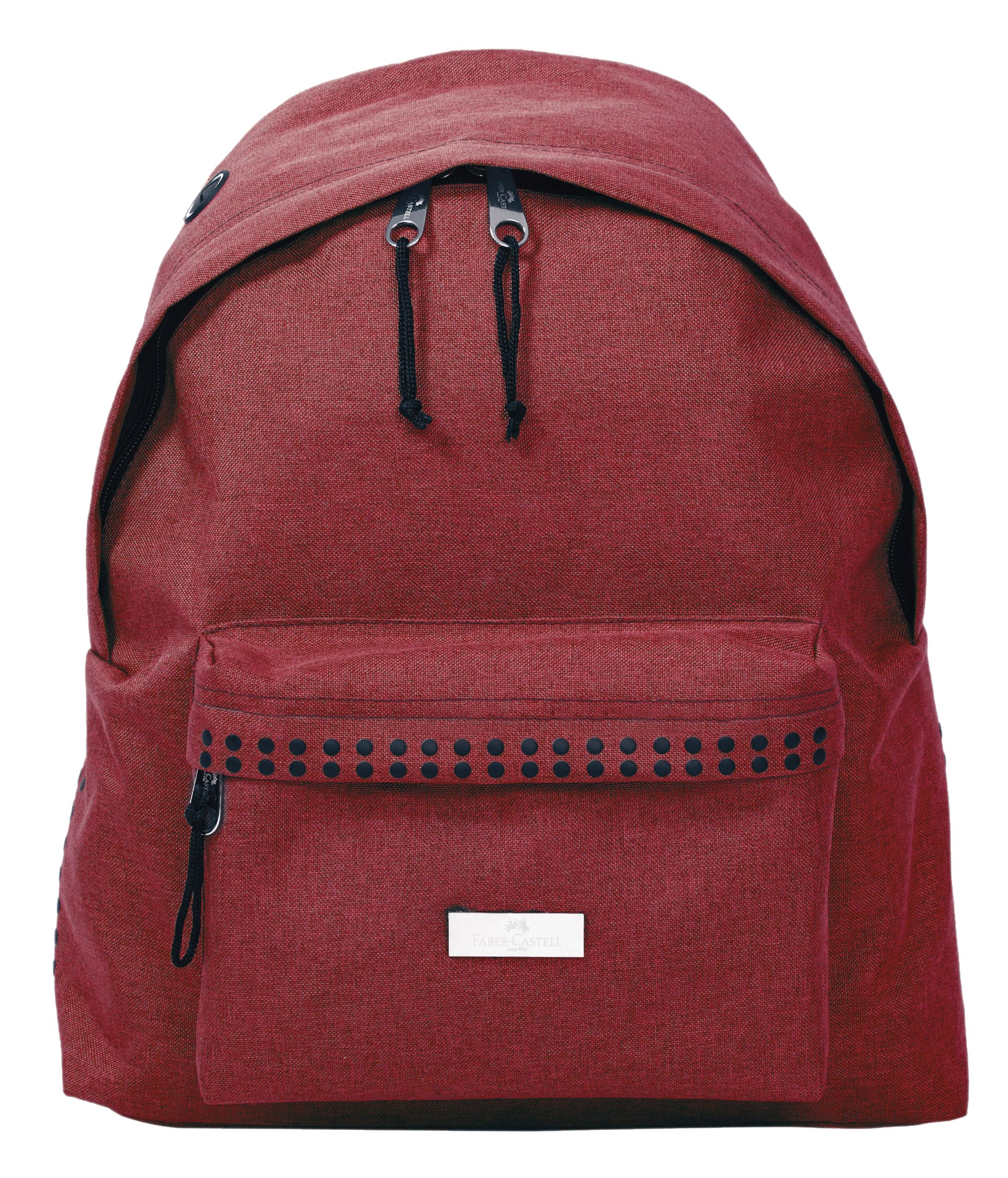 573322_Backpack Grip Melange Effect marsala red