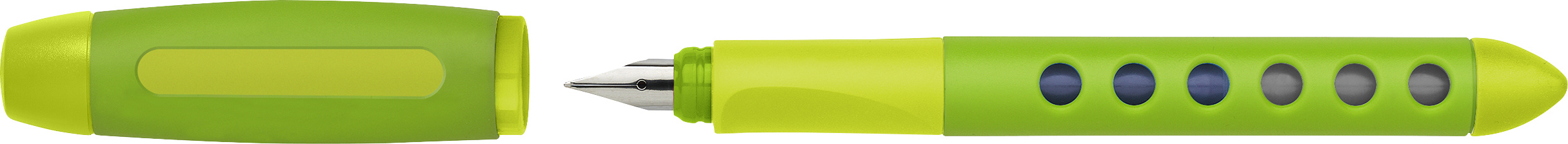 149817_Scribolino school fountain pen, left-hander, light green